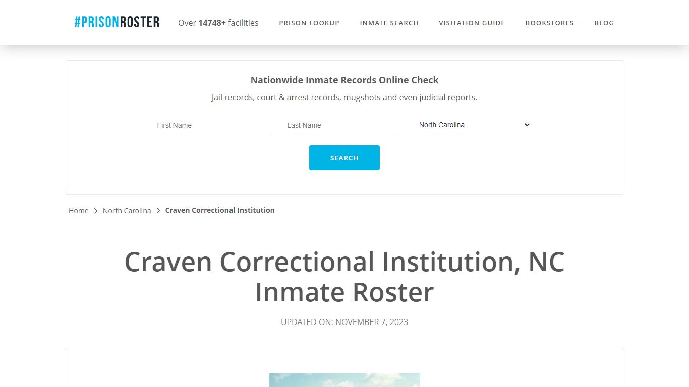 Craven Correctional Institution, NC Inmate Roster - Prisonroster